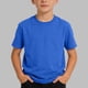 thumbnail image 1 of Blusas y camisas de manga corta con cuello redondo para niños, camisetas de manga corta de color liso de talla mediana para niños, camisetas de verano para niños y niñas, camisetas de manga corta con, 1 of 6