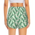 thumbnail image 3 of Picia Dinosaurs on Roller Skater Pattern Women's 2 in 1 Athletic Running Shorts High Waisted Workout Casual Gym Sweat Shorts with Comfy Liner Zipper Pockets-XX-Large, 3 of 9