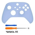 thumbnail image 3 of eXtremeRate Light Violet Replacement Shell for Custom Cover Case Faceplate for Xbox Core Controller, 3 of 8