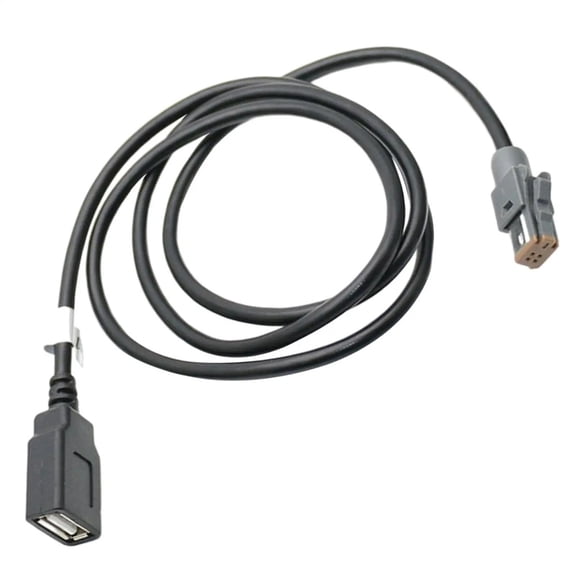 Car Aux Audio Input Media Data Wire Plug To USB Adapter Conector For Subaru MR52