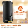 thumbnail image 3 of KFFKFF Wax Melter for Candle Making 10Liter Electric Pot Commercial or Home Use, 3 of 9