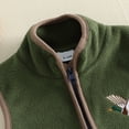 thumbnail image 6 of Cjfdfy Toddler Baby Boy Fleece Vest Stand Collar Mallard Duck Embroidery Zipper Front Sleeveless Jacket With Pockets,Fall Winter Warm Jacket, Fall Winter Outwear Plush Coat, 6 of 9