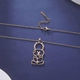 thumbnail image 5 of Rose Gold Palestine Boy'S Back Necklace Pendant, 5 of 5