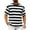 Black, variant on Wyobmus Men's Cotton T-Shirts Casual Business Basic Crew Neck Tshirts Striped Short Sleeve Tee Shirts Green