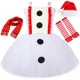thumbnail image 3 of Disfraz de muñeco de nieve Olaf para niños, fiesta de Halloween, carnaval, vestidos de princesa, vestido de tutú blanco brillante para niñas pequeñas, ropa de Navidad, 3 of 5