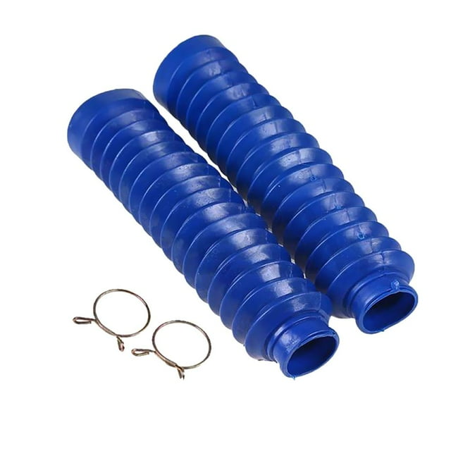 1 Par de 20,5 Cm de Largo para Motocicleta, Cubierta de Horquilla Delantera, Amortiguador, Cubiertas de Polvo, Botas, Azul Baoblaze Cubierta antipolvo del amortiguador delantero