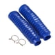 thumbnail image 1 of 1 Par De Cubiertas De Goma Para El Polvo Del Amortiguador De La Horquilla Delantera De La Motocicleta - Azul, 1 of 8