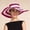 Hot Pink, variant on summer hat Women's Summer Sun Hat Wide Brim Straw Beach Hat Casual Outdoor Striped Design Mi Hat Beach Hat Ponytail Hole Women Fedora Hats for Summer Tennis Hats Men Size Hats for Men Cowboy H