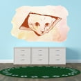 thumbnail image 3 of Animal Wall Decals for Children Bedroom - Cat Sneaking from Hole Cat DIY & Creativity Boy Girl Bedroom Wall Sticker - Size: 10 In x 6 In, 3 of 5