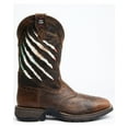 thumbnail image 2 of Cody James Men's Scratch Mexico Flag Lite Performance Western Boot Broad Brown 11.5 D(M) US, 2 of 7