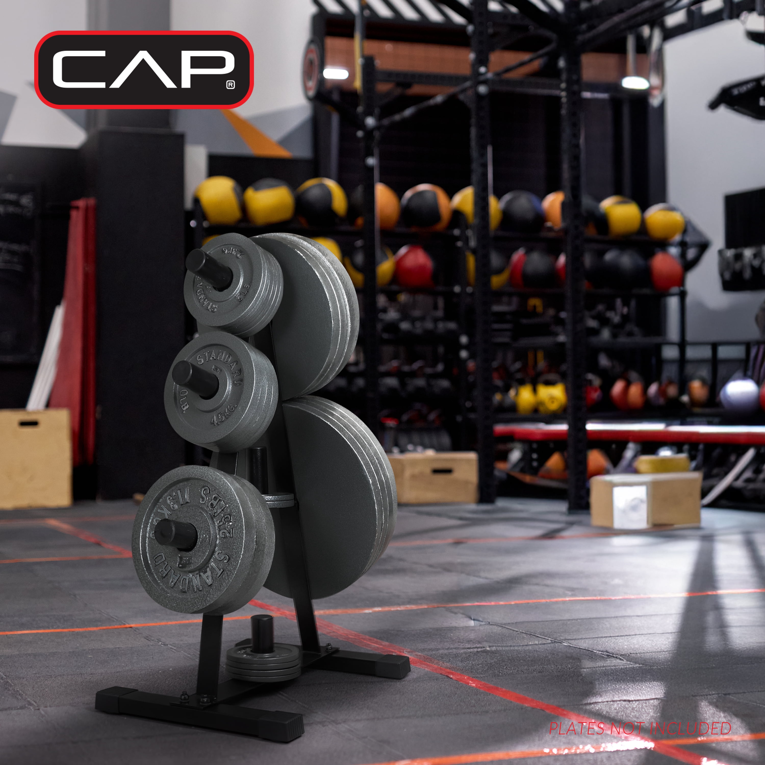 CAP Barbell Olympic Plate Tree Rack