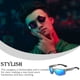 thumbnail image 4 of Soidarity Gafas de sol para hombre, para acampar, viajar, ciclismo, gafas para conducir, trotar, golf, gafas, protección solar Ciclismo tipo 7 Soidarity OD023450-07, 4 of 6