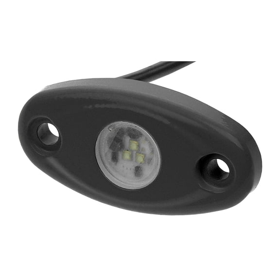 T-H Marine Supplies LED-32651-2KT-RGB-DP Oval Boat Light Kit, White & RGB - Pack of 2
