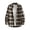 Yellow, variant on Mens Casual Daily Lapel Button Up Grid Stripe Shirts Long Sleeve Casual Loose Fitting Shirt Yellow XXL