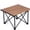 Brown, variant on Ultralight Camping Table, Compact Aluminum Folding Beach Table with Carry Bag for Outdoor, Picnic BBQs, and Cooking