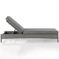 thumbnail image 3 of Crosley Bradenton Wicker Patio Chaise Lounge in Gray, 3 of 8