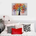 thumbnail image 4 of COMIO  Tree Canvas Wall Art for Living Room, Graffiti Landscape Wall Decor for Bedroom, Banksy Print Painting, Abstract Picture Decoration, 4 of 4