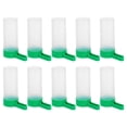 thumbnail image 1 of 10 comederos automáticos para loros, bebederos portátiles para aves - Tamaño L (Verde), 1 of 7