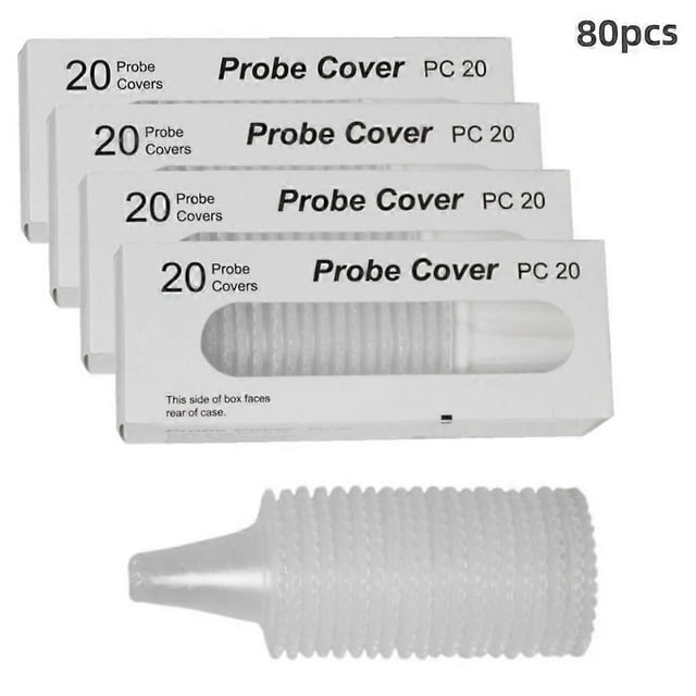 60/80/100pcs Braun Probe Covers - Thermoscan Replacement Lens Thermometer Filter Caps