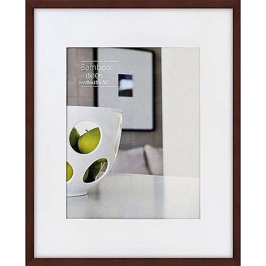 Nielsen Bainbridge EcoCare Frame - 8" x 10" x 1/2", Mocha Bamboo