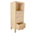 thumbnail image 4 of Gabinete de casa de muñecas de madera, accesorio de muebles, modelo de bricolaje, gabinete de almacenamiento, estante 1/12 accesorio de muebles en, 4 of 9