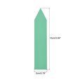 thumbnail image 2 of Unique Bargains PVC Plant Label Stakes 10 x 2cm Water Resistant for Garden Tag Green 100 Pack, 2 of 5
