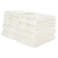 thumbnail image 4 of SAFAVIEH Plush Solid 8 Piece Towel Set, Ivory, 4 of 7