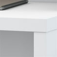 thumbnail image 5 of Pemberly Row 60" Contemporary Engineered Wood Bow Front Desk in Pure White, 5 of 7