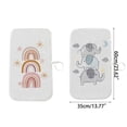 thumbnail image 3 of Baby Changing Mat Reusable Waterproof Nappy Sheet Portable Bbay Diaper Pad Lightweight for Comfortable Diaper Changing, 3 of 4