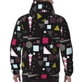 thumbnail image 5 of Hoodies for Men - colorful geometry Long Sleeve Comfrt Men'S Fashion Hoodies & Sweatshirts, Sweatshirts for Men Hoodies Pullover Clothing Clothes with Pouch, 5 of 7