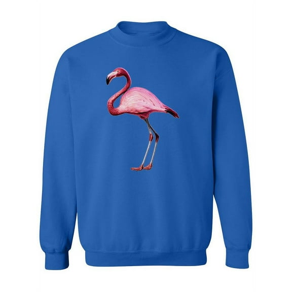 A Pink Flamingo Sweatshirt Women -SPIdeals Designs, Female Medium