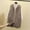 CO1, variante sur Gilet Long Décontracté pour Femme, Couleur Unie, en Poil d'Agneau, Rond, à Nouer, avec Poches, Chaud, Ample