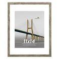 thumbnail image 5 of Scholartree 5-Pack Picture Frames, 8x10 with Mat & 11x14 Without Mat, Shatter-Safe Wall Gallery Set,Brown Oak, 5 of 6