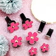 thumbnail image 4 of 6 Pcs Daisy Flower Air Vent Clip Accessories Air Conditioning Outlet Clip Car Air Freshener Dashboard Accessories Charm Car Inter Decor(2.5 cm, 3 cm, 3.3 cm,Red), 4 of 14