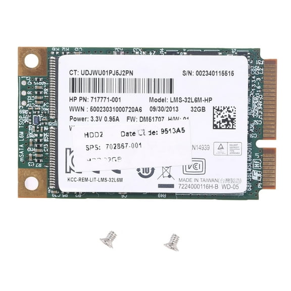 Zeiwohndc 32GB Data Drive MSATA Internal Hard Drive Enhances Data Security