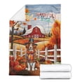thumbnail image 2 of Thanksgiving Brittany Spaniel Pilgrim Grateful, Thankful, Blessed Fall Welcome Cozy Fleece Blanket Brittany Dog Lover Gifts Idea Warm Soft Throw Blanket - 00021, 2 of 5