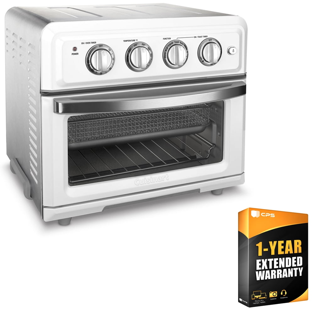 Cuisinart TOA60W Convection Toaster Oven Air Fryer with Light White