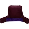 thumbnail image 6 of Mauve Purple Cover ONLY for Husband Pillow Cowboy Aspen Edition Two-Sided Microsuede/Microfiber for Big Reading Support Bed Rest Sitting Pillow with Arms - Set Includes Detachable Neck Roll Cover, 6 of 10