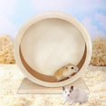 thumbnail image 2 of Hamster Wheel Large Silent Hamster Wheel for Pet Supplies Small Animal Toy Running Wheel Activity Accessory for Rodents Like Mice Chinchillas, 2 of 5