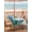 Teal, variant on Outdoor Tablecloth with Umbrella Hole and Zipper, Grey Black Leaves Rectangle Table Cloth 60x120 Inch Waterproof Tablecloth, Summer Botanical Watercolor Leaf Picnic Table Cover for Patio Camping