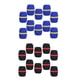 thumbnail image 1 of 20 Piezas de Esponja para Micrófonos Protectores de Parabrisas de Micrófono Cubre Azul + Negro, 1 of 9