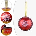 thumbnail image 2 of Injueey 6Pcs Xmas Tinplate Candy Box Snack Ornament Balls Cookie Gift Holiday Festival Pendant Wrapping Year Dessert Holders Kits de decoración para fiestas, 2 of 6