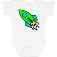 thumbnail image 3 of Inktastic Cute Green Rocket Boys or Girls Baby Bodysuit, 3 of 5