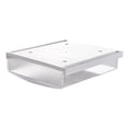 thumbnail image 2 of Under Desk Drawer Storage, Self Adhesive Sliding Organizer Drawer, Hidden Under Cabinet Container for Kitchen Bathroom Office, Space Saving ABS,B, 2 of 5
