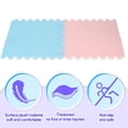 thumbnail image 3 of Alfombra De Piso Entrelazada De Espuma De Felpa De Primera , Estera De Rompecabezas Antideslizante Suave Y Cálida, Cortable Para Sala De Estar, 3 of 7