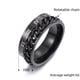 thumbnail image 5 of Anillo de cadena giratoria para hombre, estilo coreano, estilo hip hop, anillo de acero de titanio, anillo de cola única personalizado y moderno para hombre, joyería para estudiantes, 5 of 6