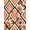 Orange, Pattern 3, variant on ODIKA 4' x 6' Machine Washable Non-Slip Area Rug, geometric geometric High Traffic Rug, Orange, 1298883