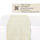 thumbnail image 5 of Camino de Mesa para Decoración, 100% Artesanal, Pesani beige Pesani CM01OX, 5 of 7