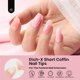 thumbnail image 4 of Fake Nails Beetles Short Coffin Uñas Puntas para uñas, 576 unidades, 4 of 8