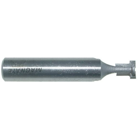 Magnate S5002 Key Hole Router Bit — 2 Flute; 1/8" Under-Cut; 1/2" Shank Diameter; 3/8" Cutting Length; 3/8" Cutting Diameter
